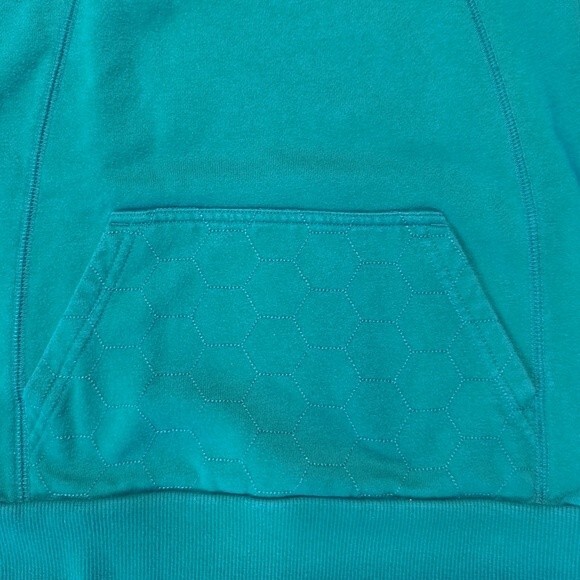 Head Sweatshirt Womens Size Small Cowl Neck Top Green Long Sleeves - Picture 9 of 9